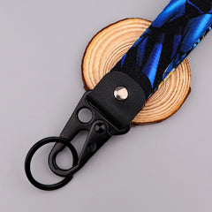 Batman Begins Wrist Lanyard Keyring Clip Keychain