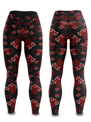 Women's Naruto 'Akatsuki | Sharingan' Leggings Yoga Pants