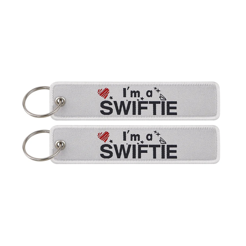 I'm A Swiftie Embroidered Keyring Keychain