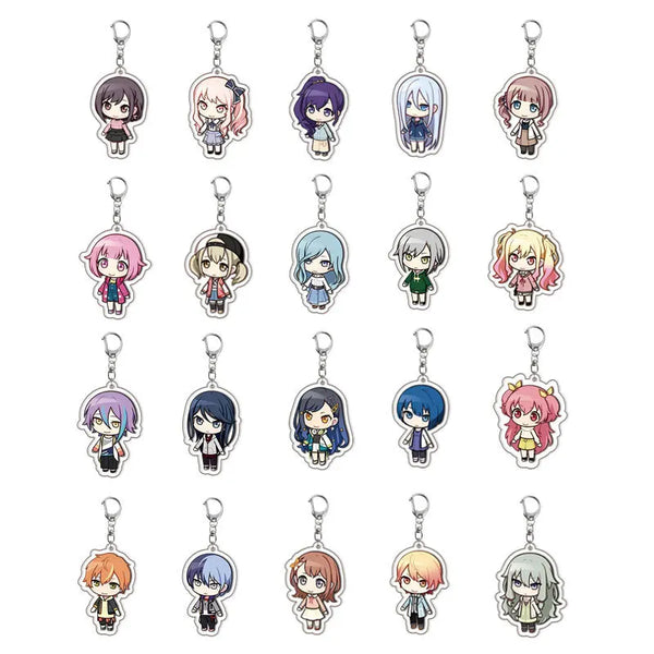 Project Sekai Colorful Stage! 'An Shiraishi Chibi' Acrylic Keyring Keychain