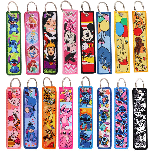Winnie The Pooh ‘Sweet Pooh' Embroidered Keyring Keychain