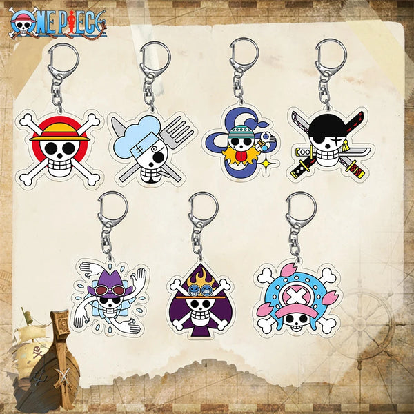 One Piece Jinbe Chibi Acrylic Keyring Keychain