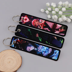 Jujutsu Kaisen 'Megumi Fushiguro' Embroidered Keyring Keychain