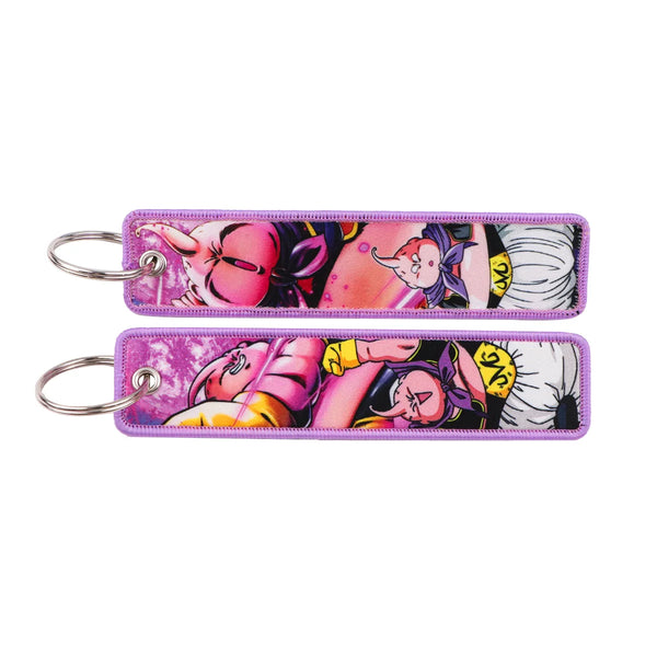 Dragon Ball Z 'Majin Buu' Embroidery Keyring  Keychain