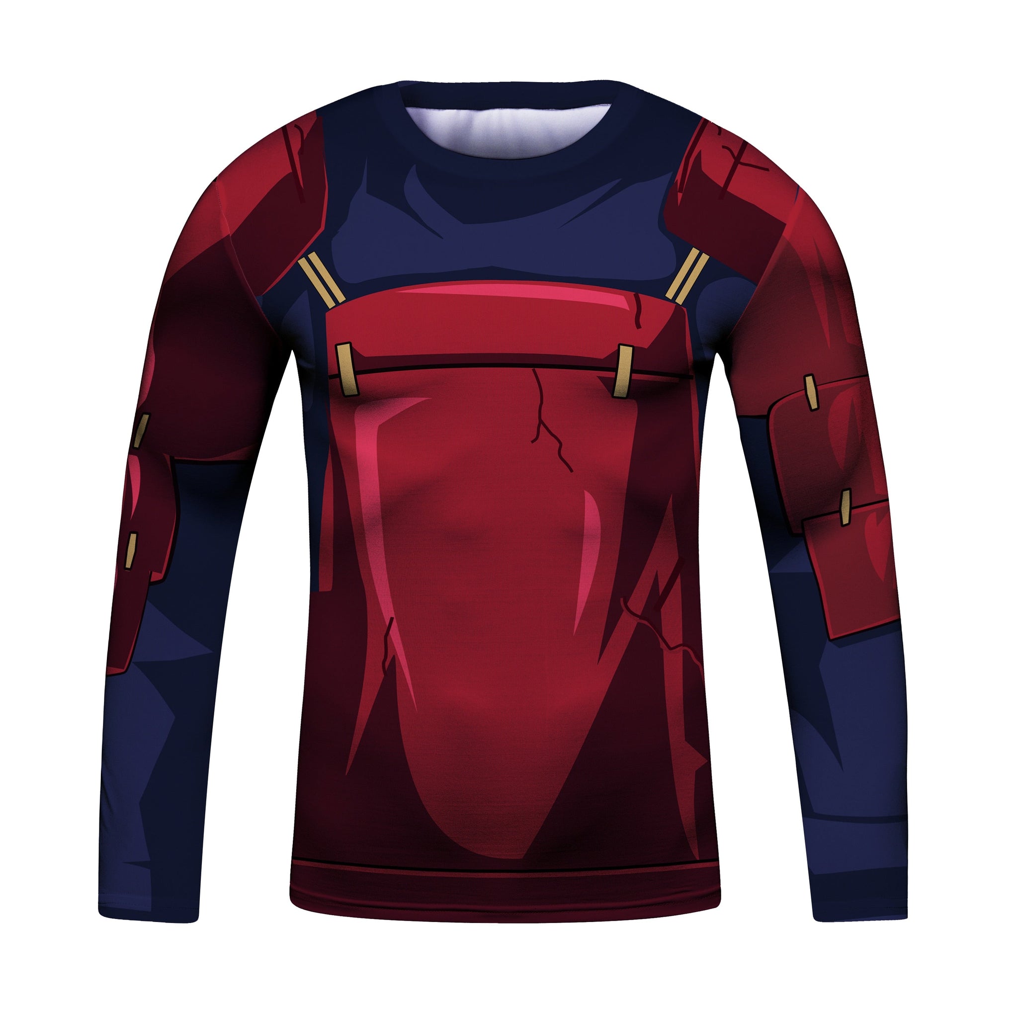 Kid's Naruto 'Madara' Elite Long Sleeve Compression Rash Guard