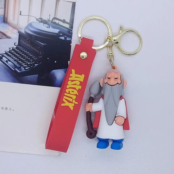 Asterix 'Panoramix' PVC Keyring Keychain