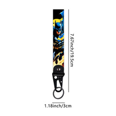 Batman Begins Wrist Lanyard Keyring Clip Keychain