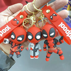 Deadpool & Wolverine 'Deadpool | Like Me Coffee' 3d Rubber Keyring Keychain