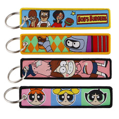 Gravity Falls 'Mabel' Embroidered Keyring Keychain