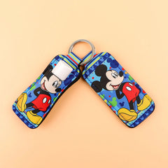 Miickey Mouse 'Blue Rizz' Lipstick Holder Keychain