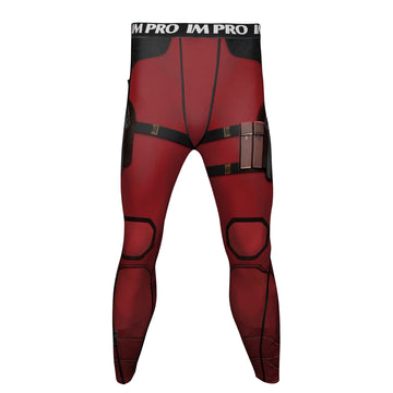 Deadpool 'Wade' Compression Leggings Spats