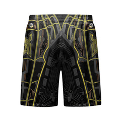 Spider Man 'Spider-Man: Circuit Board Gi Chronicles #1' Fight Shorts