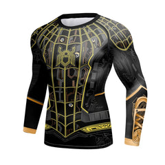 Spider Compression 'Spider-Man: Circuit Board Gi Chronicles #1' Long Sleeve 2 Piece Set