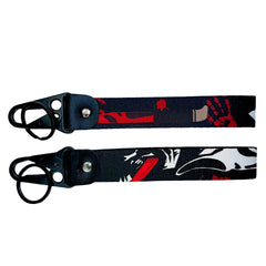 Horror Villain 'Ghostface | Scream' Wrist Lanyard Keyring Clip Keychain