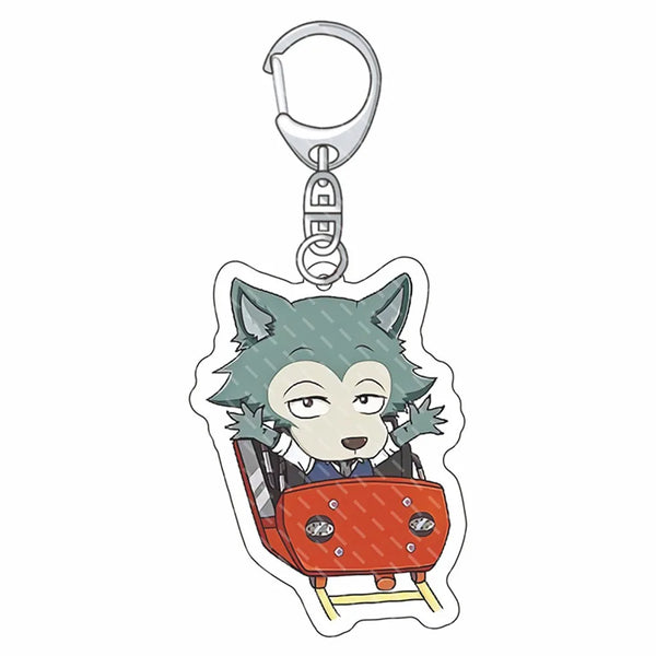 Beastars Legoshi | Roller Coaster Ride Chibi' Resin Keyring Keychain