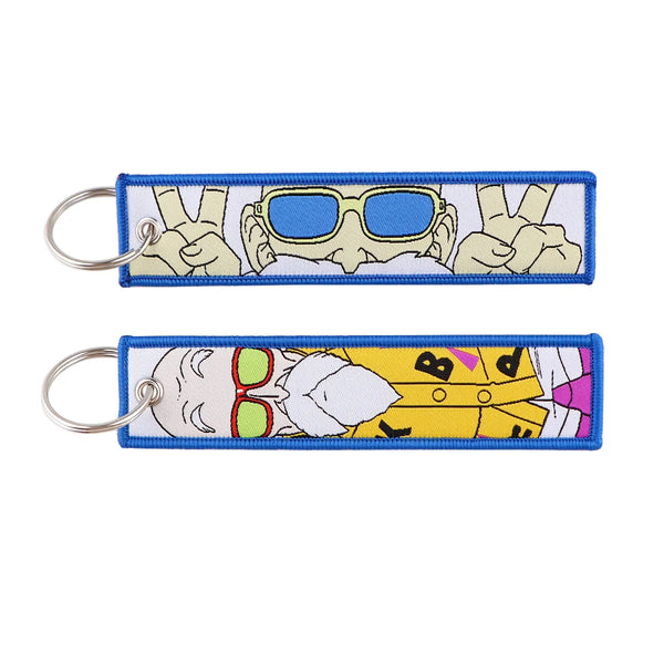 Dragon Ball Z 'Master Roshi' Embroidery Keyring  Keychain