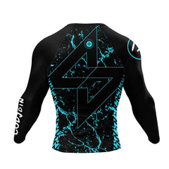 Tribal Compression 'The Geometry of Jiu Jitsu' Long Sleeve Rashguard
