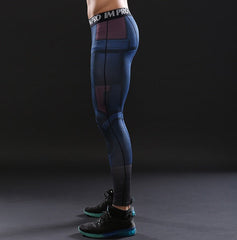 Captain America Compression Rashguard Set