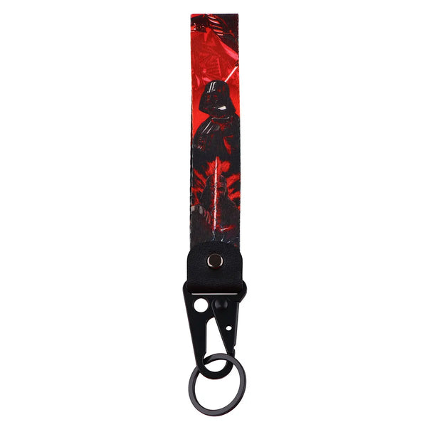 Str Wars 'Darth Vader' Wrist Lanyard Keyring Clip Keychain
