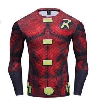 Robin Compression 'Tim Drake' Premium Long Sleeve Rashguard