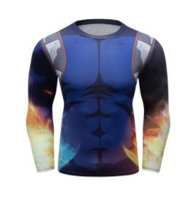 My Hero Academia Todokori | Fire BJJ Rash Guard Elite Long Sleeve Rashguard