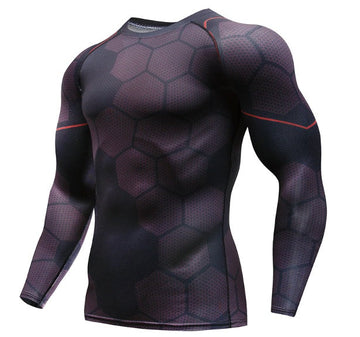 Iron Man'No Reactor' Infinity War Long Sleeve Undersuit Compression Rash Guard