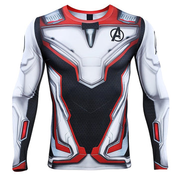 Avengers Quantum Realm Long Sleeve Compression Rashguard