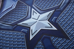 Women's Captain Steve Rogers 'End Game' Elite Long Sleeve Compression Rash Guard