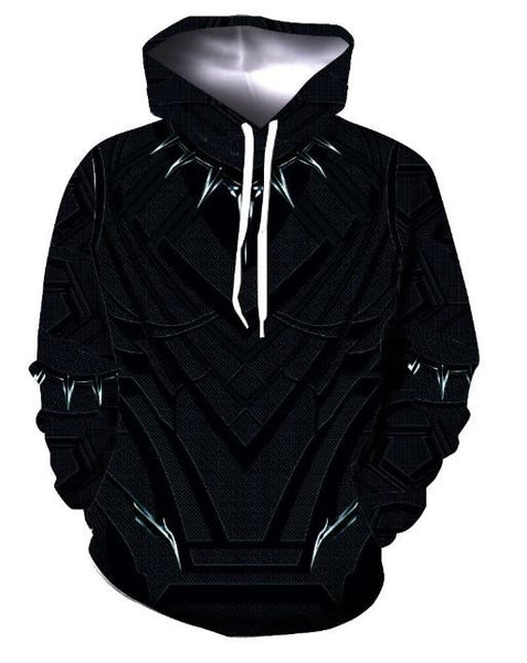 Black Panther Hoodie-RashGuardStore