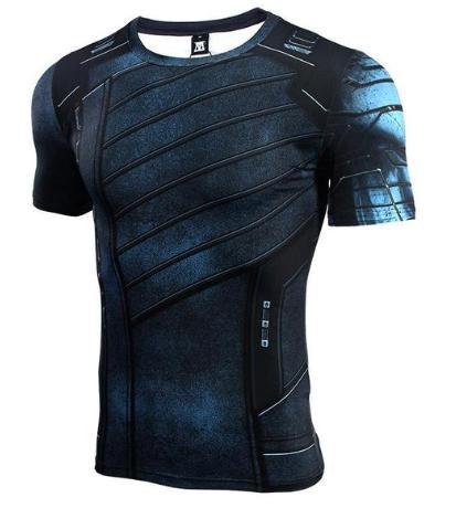 Buck "Winter Soldier" Infinity War Compression Short Sleeve Rashguard-RashGuardStore