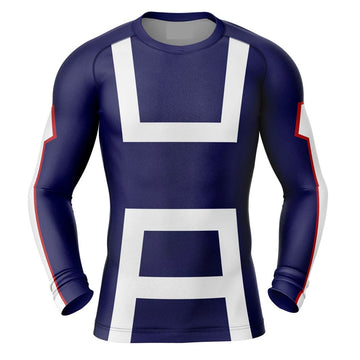 My Hero Academia 'UA Uniform' Long Sleeve Compression Rashguard