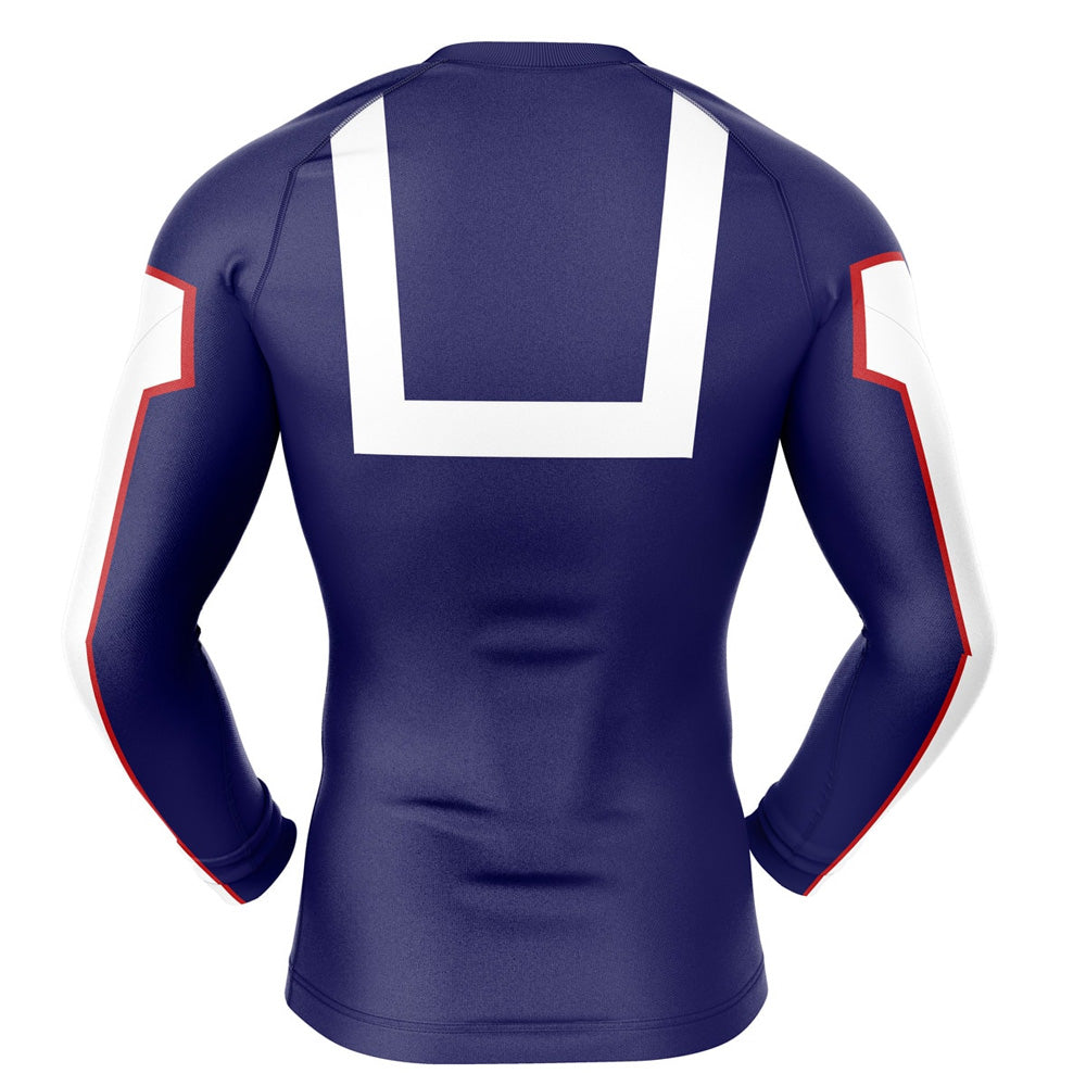UA Uniform Long Sleeve Compression Rashguard My Hero Academia