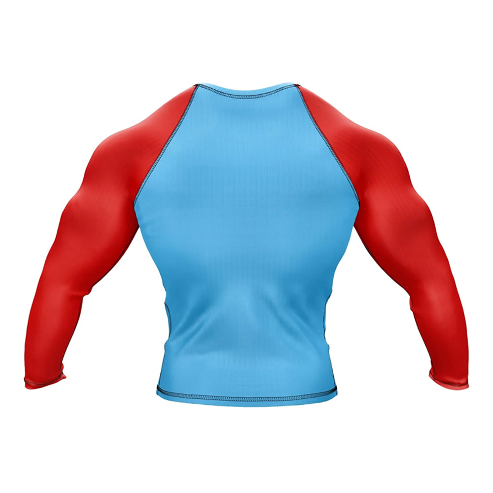 Kids Super Mario 'Super Triangle Choke' Long Sleeve Compression Rashguard