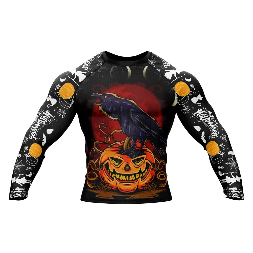 Halloween 'The Crow' Compression Rashguard