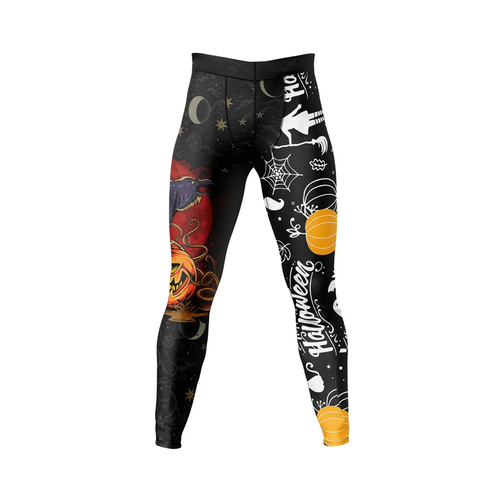 Halloween 'The Crow' Compression Leggings Spats