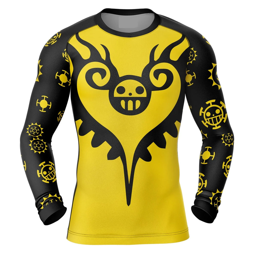 Kids One Piece 'Trafalgar | Suregon of Death' Long Sleeve Compression Rashguard