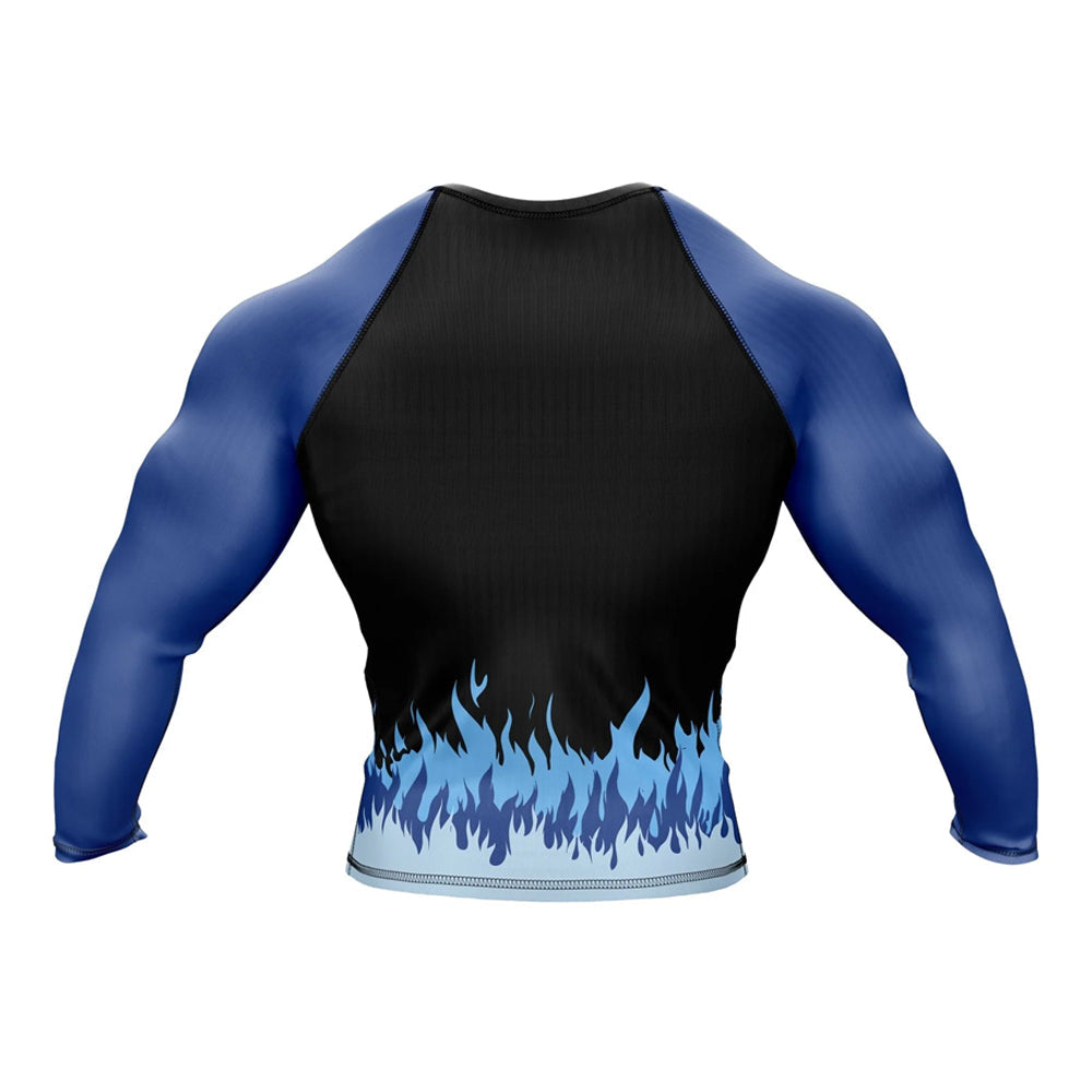 Kids Bluey 'Bluey Belt' Long Sleeve Compression Rashguard