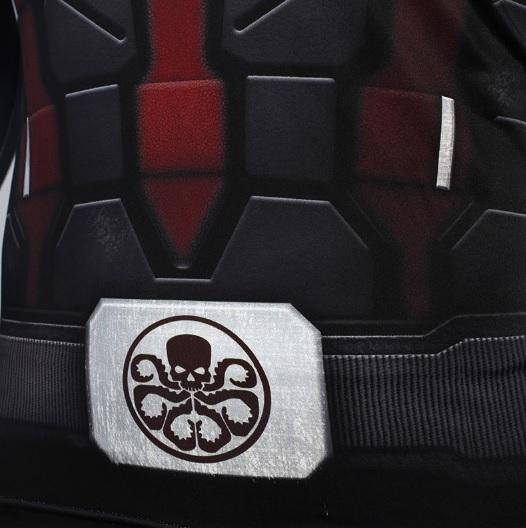 Captain America Steve Rogers 'Agent of Hydra' Premium Short Sleeve Compression Rash Guard-RashGuardStore