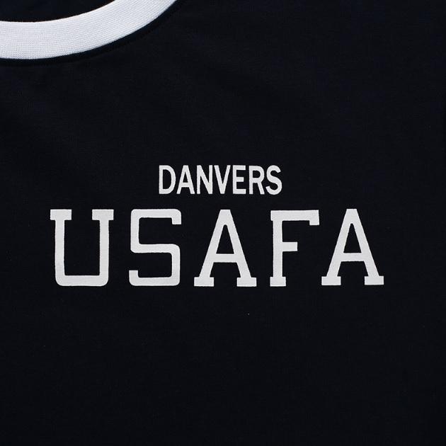 Carol Danvers Captain Marvel Blue 'USAFA Bootcamp' T Shirt-RashGuardStore