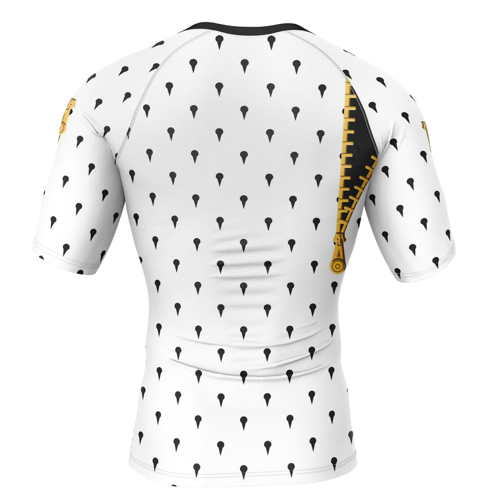 Jojo’s Bizarre Adventure 'Bruno Buccellati' Short Sleeve Compression Rashguard