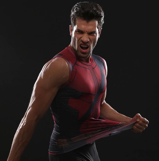 Deadpool Compression Tank Top-RashGuardStore
