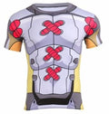 Digimon 'Wargreymon' Short Sleeve Compression Rash Guard-RashGuardStore