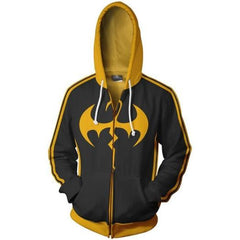 Iron Fist 'Dark' Zip Up Hoodie-RashGuardStore
