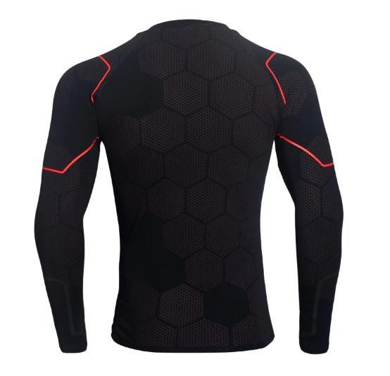 Iron Man 'Stark Industries' No Reactor Long Sleeve Premium Compression Rash Guard-RashGuardStore