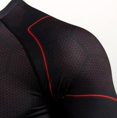Iron Man 'Tony Stark' Infinity War Undersuit Compression Rash Guard-RashGuardStore