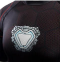 Iron Man 'Tony Stark' Infinity War Undersuit Compression Rash Guard-RashGuardStore