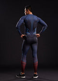 Men's Superman Compression Leggings Grappling Spats-RashGuardStore