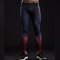Men's Superman Compression Leggings Grappling Spats-RashGuardStore