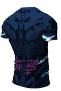 OnePunch Man 'Lord Boros' Short Sleeve Compression RashGuard-RashGuardStore
