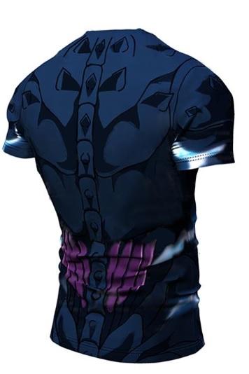 OnePunch Man 'Lord Boros' Short Sleeve Compression RashGuard-RashGuardStore